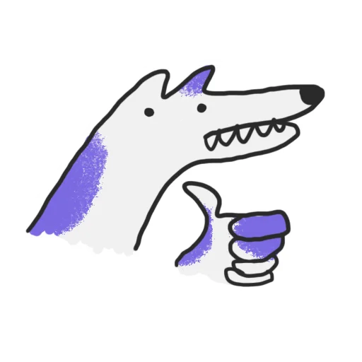 👍 Стикер «crococow dog» для Telegram