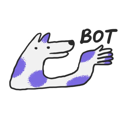 💁‍♀️ Стикер «crococow dog» для Telegram