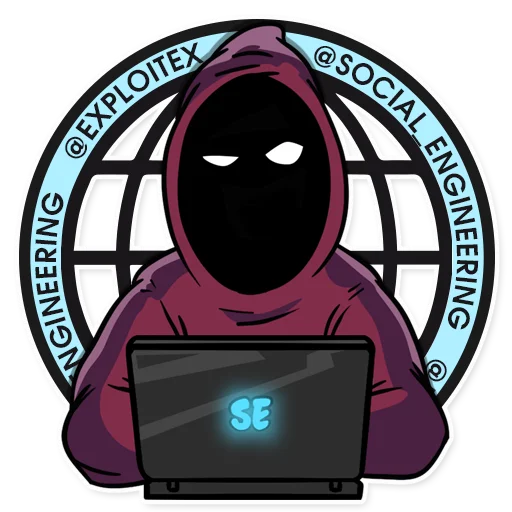 🌐 Стикер «Social_Engineering» для Telegram