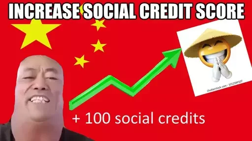 📈 Стикер «Social Credit» для Telegram