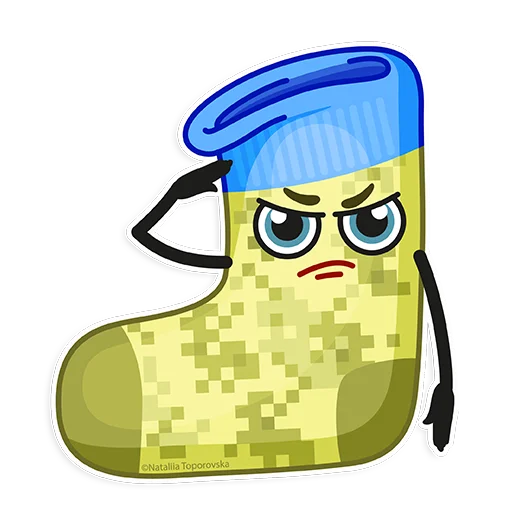 😎 Стикер «socks» для Telegram