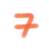 7️⃣ Эмодзи «Цифры в разных цветах, иконки» для Telegram