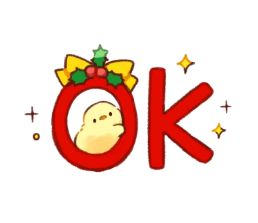 🐥 Стикер «Soft and cute chick winter» для Telegram