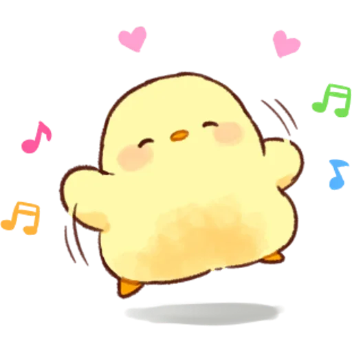 🎵 Стикер «Soft and Cute Chicks Summer» для Telegram