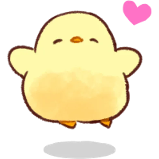 🥳 Стикер «Soft and Cute Chicks Summer» для Telegram