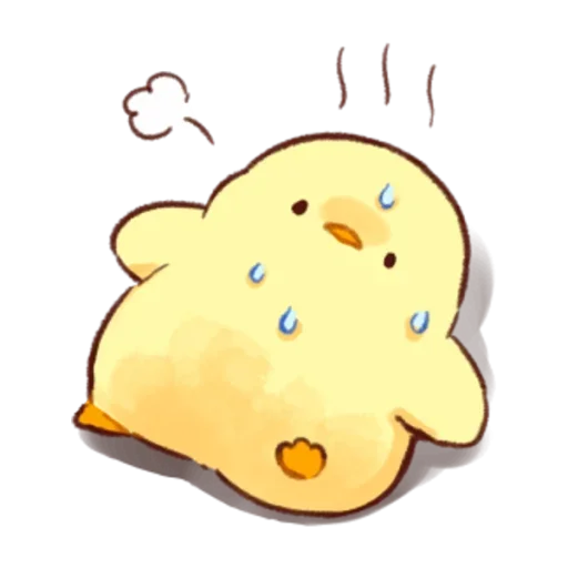 🔥 Стикер «Soft and Cute Chicks Summer» для Telegram
