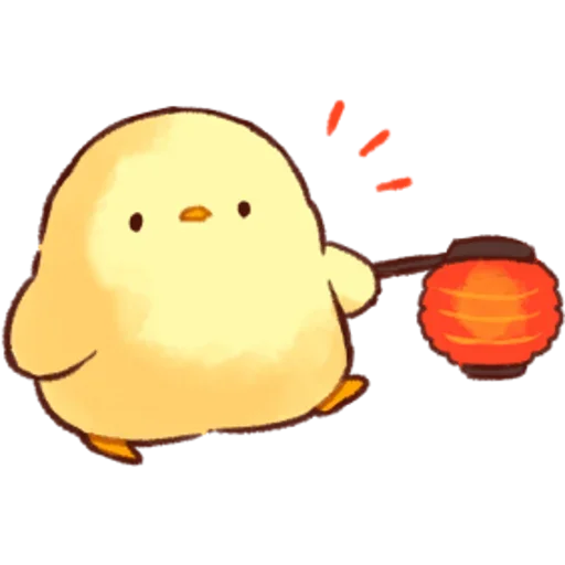 ☺ Стикер «Soft and Cute Chicks Summer» для Telegram