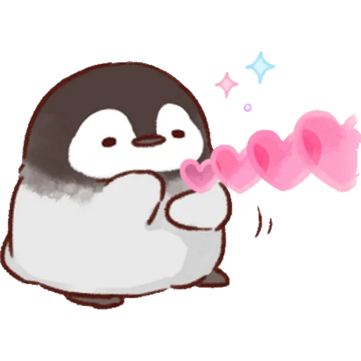 💕 Стикер «Soft and Cute Chicks Love» для Telegram