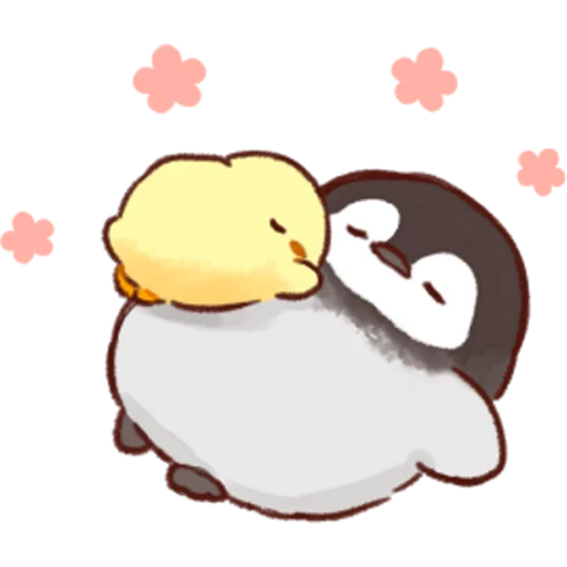 💝 Стикер «Soft and Cute Chicks Love» для Telegram