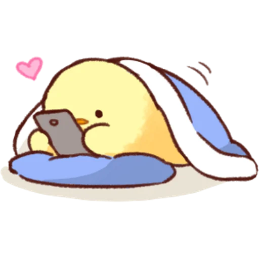 😙 Стикер «Soft and Cute Chicks Love» для Telegram