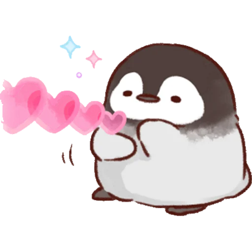 💕 Стикер «Soft and Cute Chicks Love» для Telegram