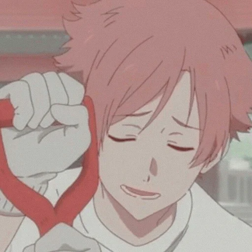 🥡 Стикер «Soft anime boys» для Telegram