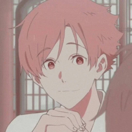 🥢 Стикер «Soft anime boys» для Telegram