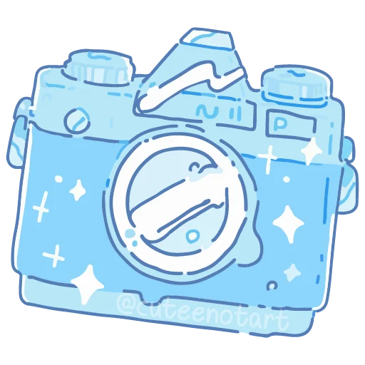 📸 Стикер «голубой шепот» для Telegram