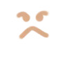 😠 Эмодзи «‹ › soft caramel» для Telegram