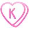 💗 Эмодзи «Английские буквы в сердечках» для Telegram