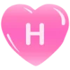 💗 Эмодзи «Английские буквы в сердечках» для Telegram