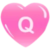 💗 Эмодзи «Английские буквы в сердечках» для Telegram
