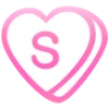 💗 Эмодзи «Английские буквы в сердечках» для Telegram