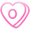 💗 Эмодзи «Английские буквы в сердечках» для Telegram