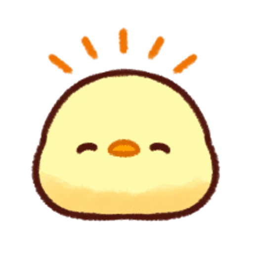 ☺️ Стикер «Soft and Cute Chicks Feelings» для Telegram
