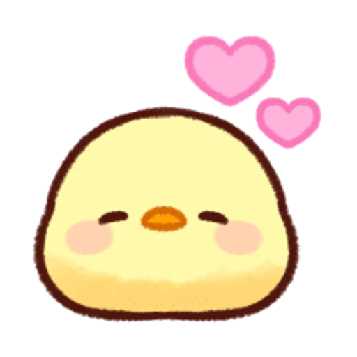 🥰 Стикер «Soft and Cute Chicks Feelings» для Telegram