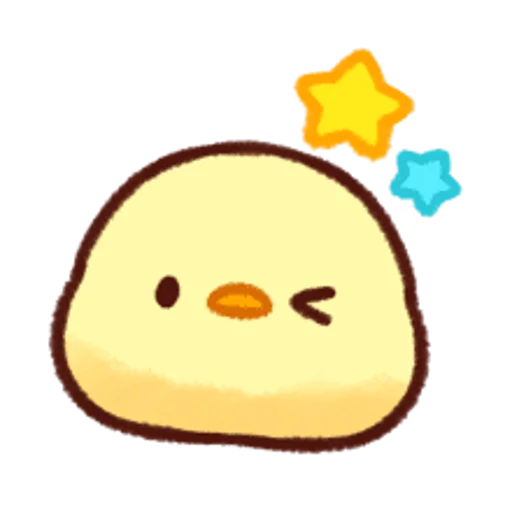 😉 Стикер «Soft and Cute Chicks Feelings» для Telegram