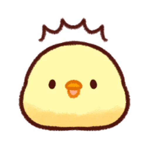 😱 Стикер «Soft and Cute Chicks Feelings» для Telegram