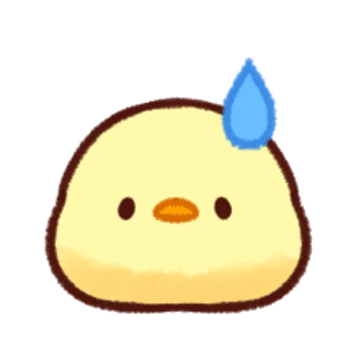 😅 Стикер «Soft and Cute Chicks Feelings» для Telegram