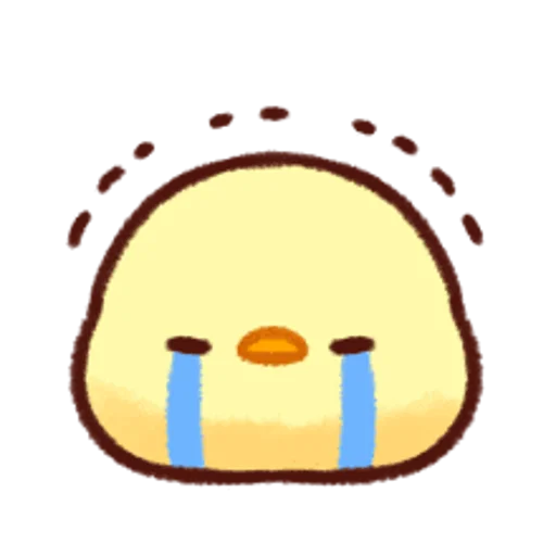😭 Стикер «Soft and Cute Chicks Feelings» для Telegram