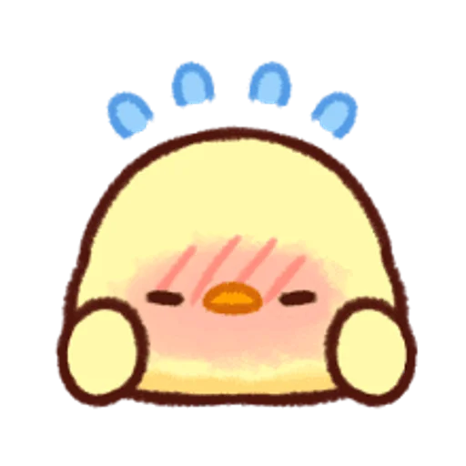😳 Стикер «Soft and Cute Chicks Feelings» для Telegram