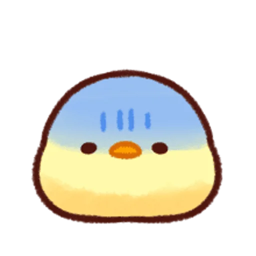 😰 Стикер «Soft and Cute Chicks Feelings» для Telegram