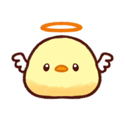 😇 Стикер «Soft and Cute Chicks Feelings» для Telegram