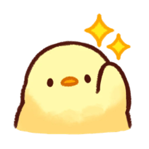 👋 Стикер «Soft and Cute Chicks Feelings» для Telegram