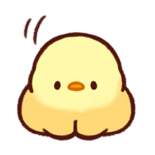 😄 Стикер «Soft and Cute Chicks Feelings» для Telegram