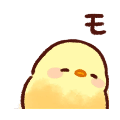 ☺️ Стикер «Soft and Cute Chicks Feelings» для Telegram