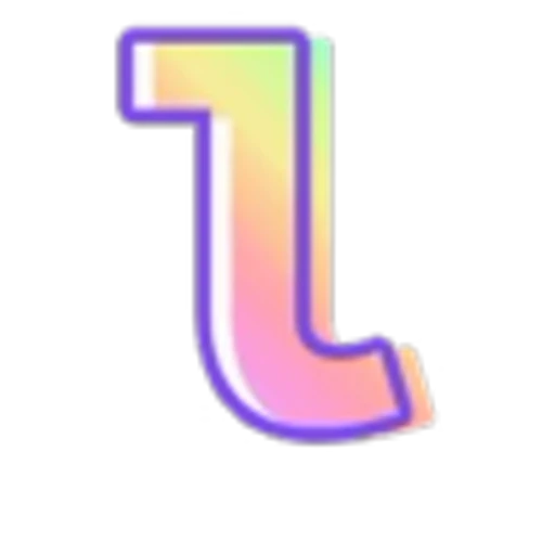 🔡 Эмодзи «Soft Rainbow» для Telegram