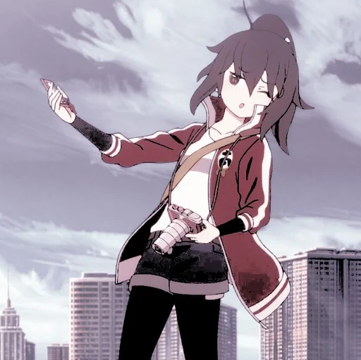 📎 Стикер «rikka isurugi» для Telegram