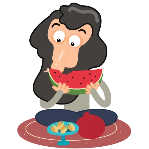 🍉 Стикер «Sohrab Sepehri Salar Zade» для Telegram