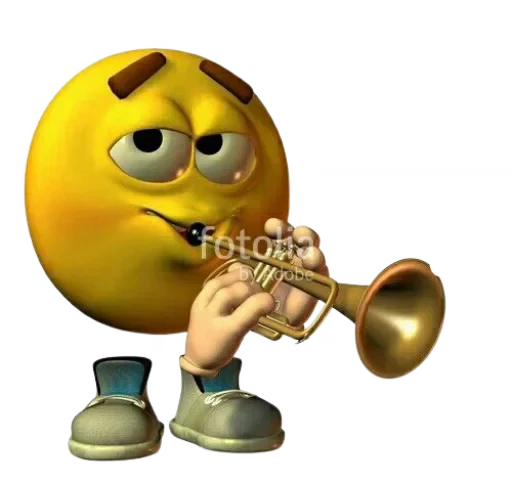 🎺 Стикер «Yellow Boi» для Telegram