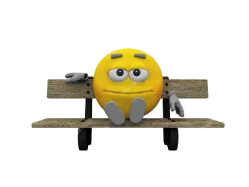 🪑 Стикер «Yellow Boi» для Telegram