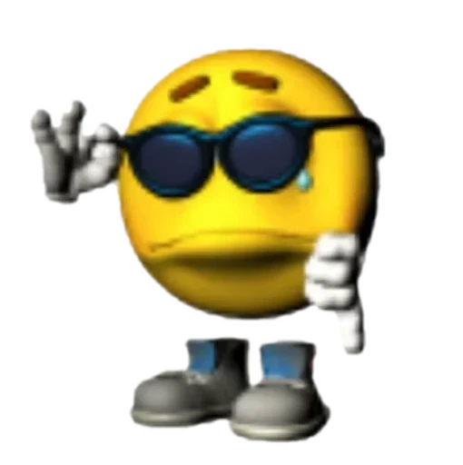 👎 Стикер «Yellow Boi» для Telegram