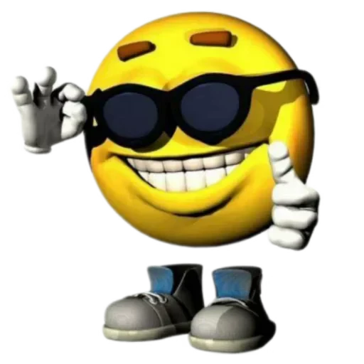👍 Стикер «Yellow Boi» для Telegram