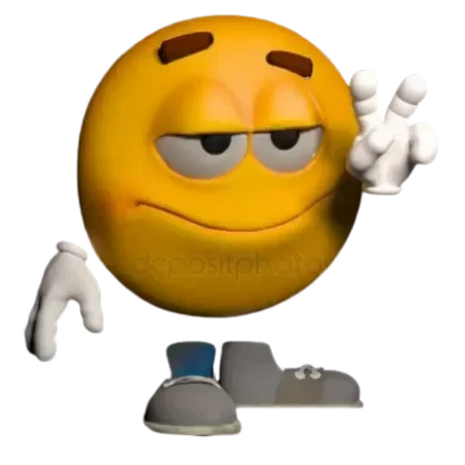 ✌️ Стикер «Yellow Boi» для Telegram