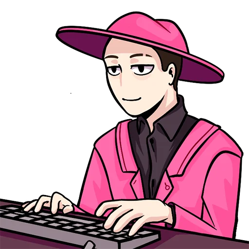 ⌨️ Стикер «Мафиозник» для Telegram