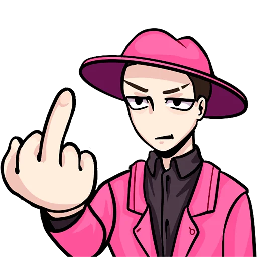 🖕 Стикер «Мафиозник» для Telegram