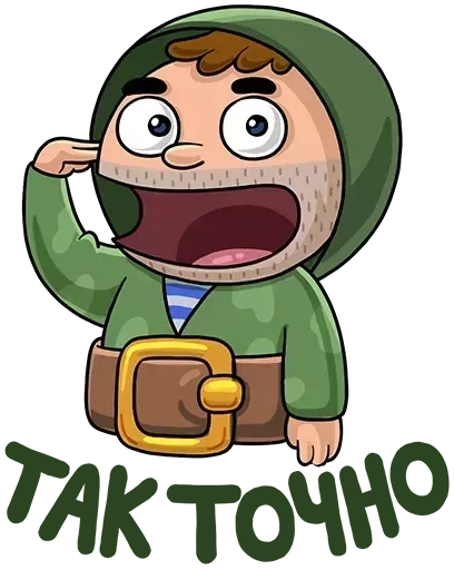 Стикерпак Солдат для Telegram