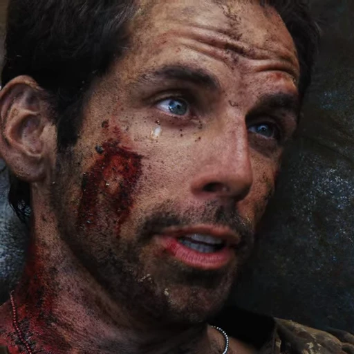 😢 Стикер «Tropic Thunder» для Telegram