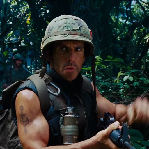 🤫 Стикер «Tropic Thunder» для Telegram