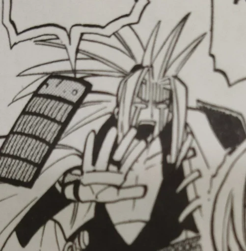 😰 Стикер «Shaman King» для Telegram